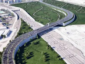 Bakan Uraloğlu: "Başkent Havacılık Köprüsü ve Ankara Bulvarı Altgeçidi ile Kızılay merkeze sadece 17 kilometre mesafede modern bir havalimanı kazandırdık"
