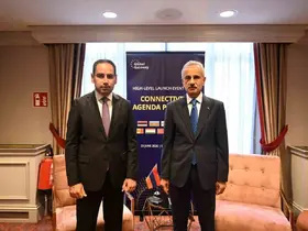 Bakan Uraloğlu, Ermeni mevkidaşı Khudatyan ile görüştü
