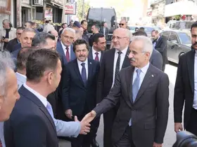 Bakan Uraloğlu: "Hızlı trenle Karaman’dan sadece Konya’ya, İstanbul’a, Ankara’ya değil Akdeniz’e de ulaşmış olacağız"