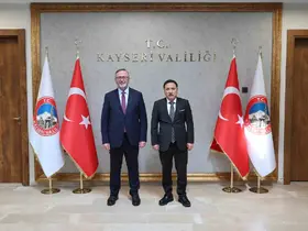 Bakan Yardımcısı Yılmaz’dan Vali Çiçek’e ziyaret
