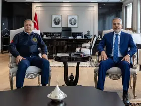 Bakan Yerlikaya, Bakan Fidan’ı ziyaret etti
