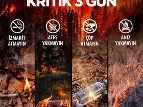 Bakan Yumaklı: "Orman yangınları açışından kritik 3 gün"

