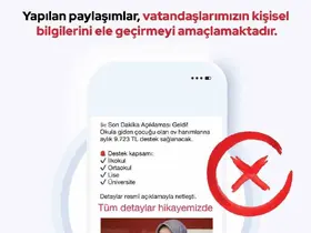 Bakanlıktan ‘sahte yardım’ paylaşımlarına karşı uyarı
