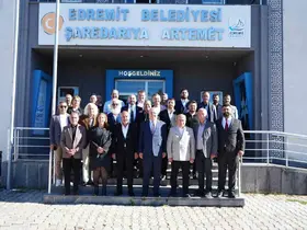 Balıkesir Edremit heyetinden, Van Edremit’e kardeşlik ziyareti
