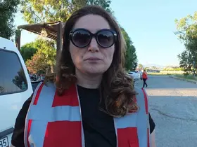 Balıkesir’de sağlık çalışanları sahilde çevre temizliği yaptı
