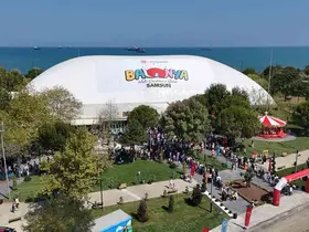 Balonya ilk 6 günde 13 bin 630 çocuğu ağırladı
