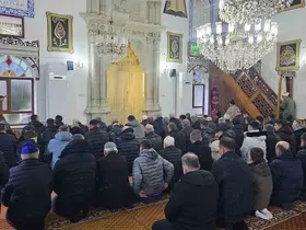 Bandırma’da 72 yıllık gelenek cami içinde sürdürüldü

