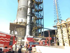 Bandırma’da iş yeri deposunun çatısında yangın
