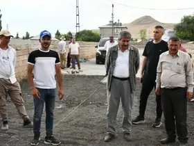 Başkan Abdulhalik Taşkın, çalışmaları yerinde inceledi
