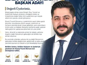 Başkan adayı Şenol Arslan: "Borsamızın geleceğini birlikte inşa etmek istiyoruz"
