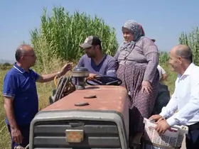 Başkan Akın çalışmaları yerinde inceledi
