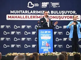 Başkan Akın muhtarlar ve aileleriyle bir araya geldi
