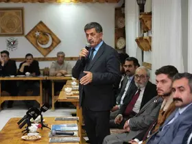 Başkan Aksun, gazetecilerle bir araya geldi
