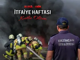 Başkan Aksun itfaiyecilerin haftasını kutladı
