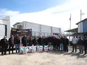Başkan Altay: “Çiftçimize 115.875 kilo nohut desteğinde bulunduk”
