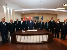 Başkan Arıkan: "Cumhurbaşkanımızla bir araya gelmek büyük onur"
