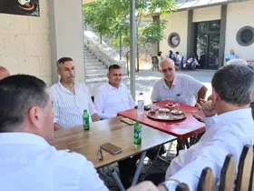 Başkan Balaban Akgedik’te vatandaşları dinledi
