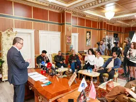Başkan Balaban aylık çalışmalarını anlattı

