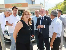 Başkan Balaban çalışmaları yerinde denetledi
