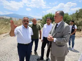 Başkan Balaban mahallenin taleplerini yerinde dinledi
