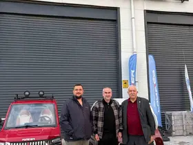 Baskan Beşer elektrikli araç tesisini gezdi
