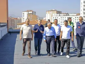 Başkan Büyükkılıç, Bedesten Katlı Otoparkı’ndaki çalışmaları yerinde inceledi
