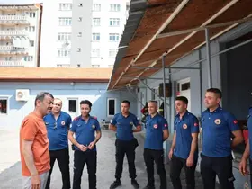 Başkan Çavuşoğlu’ndan bayram mesaisindeki personele ve hastalara ziyaret

