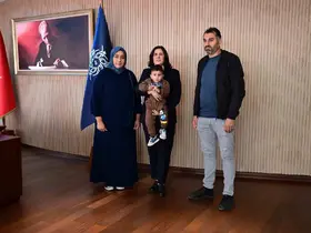 Başkan Çerçioğlu kas hastası minik Muhammed için destek istedi
