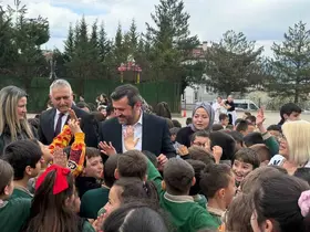 Başkan Çetinkaya, öğrencilerle bir araya geldi
