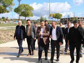 Başkan Doğan Kavak’ta tamamlanan yatırımları inceledi
