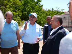 Başkan Er ve Bozkurt, Darende’de yol çalışmalarını inceledi
