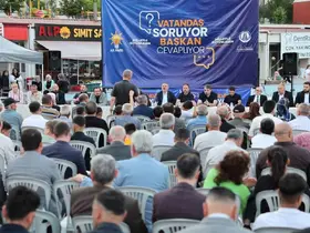 Başkan Ercan, ‘Vatandaş Soruyor, Başkan Cevaplıyor’ buluşmasında Saraycık Mahallesi sakinleri ile bir araya geldi
