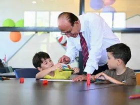 Başkan Geçit, geleceğin bilim adamlarıyla buluştu
