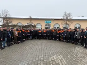 Başkan Geçit’ten sahada görev yapan personellere moral ziyareti
