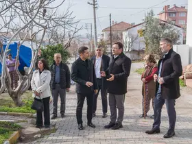 Başkan Günel’den Sındırgı’ya dayanışma ziyareti

