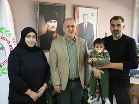 Başkan Kaya’dan küçük Muhammed için destek çağrısı
