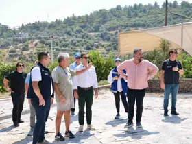 Başkan Mandalinci’den Dereköy ve Dağbelen’de saha mesaisi
