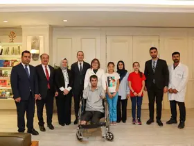 Başkan Şahin, umut olduğu Burhan Doğruyol ile bir araya geldi
