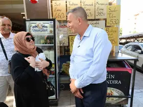 Başkan Şimşek Nişancıpaşa esnafının taleplerini tek tek dinledi
