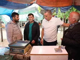 Başkan Şimşek, vatandaşın taleplerini yerinde dinledi
