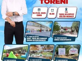 Başkan Tatık tamamlanan 5 yatırımı Tavaslıların hizmetine açıyor
