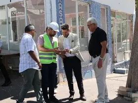 Başkan Tatık, Tavas’ta yürütülen çalışmaları sahada inceledi

