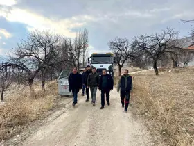 Başkan Ulutaş’tan kırsal mahallelerde saha incelemesi
