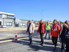 Başkan Ünlüce, 100. Yıl Bulvarı’ndaki çalışmaları yerinde inceledi
