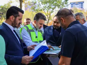 Başkan Vekili Biba: "Şehrin damarlarını temizliyoruz"
