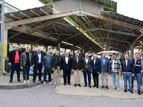 Başkan Yılmaz pazar esnafı ile buluştu
