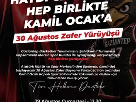 Başkan Yılmaz’dan, Gaziantep Basketbol’a destek daveti

