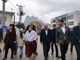 Başkan Zeynep Güneş’i İl Başkanı Albayrak ziyaret etti
