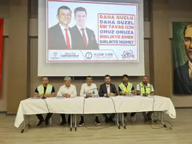 Başkanlar ve muhtarlar Tavas’ın sorunlarını masaya yatırdı
