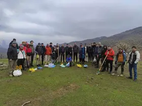 Batman’da 3 bin meşe palamudu toprakla buluşturuldu
